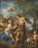 Venus och Adonis - François Lemoyne — vy av konstverket
