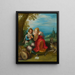 Audience - Frans Francken le Jeune — inramlat konstverk på väggen