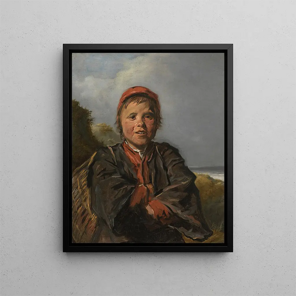 Fiskare - Frans Hals — inramlat konstverk på väggen