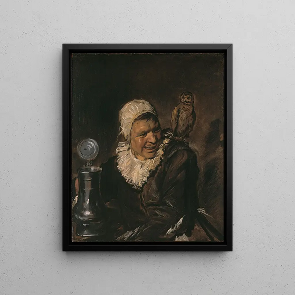 Malle Babbe - Frans Hals — inramlat konstverk på väggen