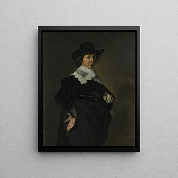 Paulus Verschuur 1606-1667 - Frans Hals — inramlat konstverk på väggen