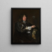 Stephanus Geraerdt Échevin de Haarlem - Frans Hals — inramlat konstverk på väggen