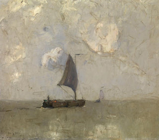 Frans Hens - Rain on the Scheldt.webp