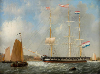 Frans Jacobus van den Blijk - Scheepsportret Bato.webp