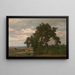 Landskapslandskap - Frans Keelhoff — inramlat konstverk på väggen