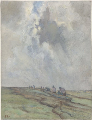 Frans Smissaert - Het drogen van netten.webp