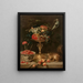 Composition la tazza et l'écureuil - Frans Snyders — inramlat konstverk på väggen