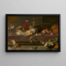 blommor och frukter - Frans Snyders — inramlat konstverk på väggen
