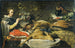 Scen av skafferi med en page - Frans Snyders — vy av konstverket