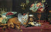 naturtavla med småvilt och frukt - Frans Snyders — vy av konstverket