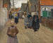 La distribution du pain dans le village - Frans Van Leemputten — vy av konstverket