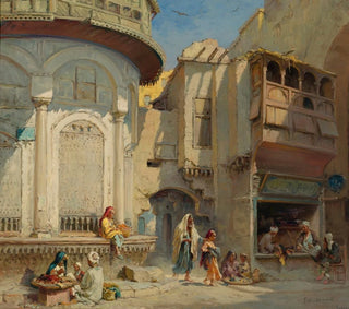 Frans Wilhelm Odelmark - An Afternoon In Cairo.webp