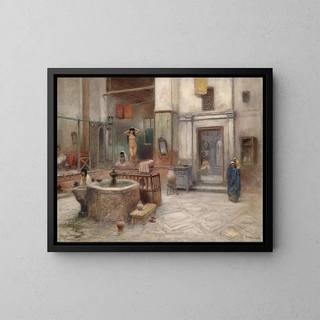 Frans Wilhelm Odelmark - Bad in Kairo.webp