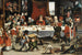 Festin Burlesque - Frans Xaver Hendrick Verbeeck — vy av konstverket