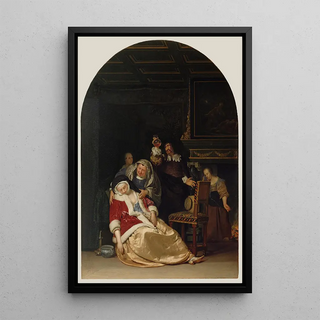 Frans van Mieris the Elder - The Doctors Visit.webp