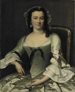 Frans van der Mijn - Portrait of Maria Henritte van de Pol Wife of Willem Sautijn.webp