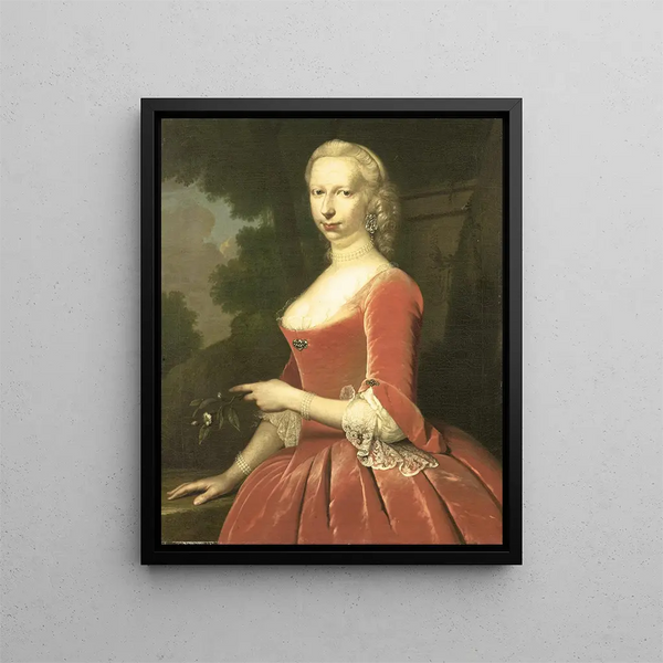 Frans van der Mijn - Portrait of a Woman.webp