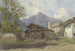 Vue de Lienz - Franz Alt — vy av konstverket