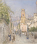 Motif de Sorrente - Franz Alt — vy av konstverket