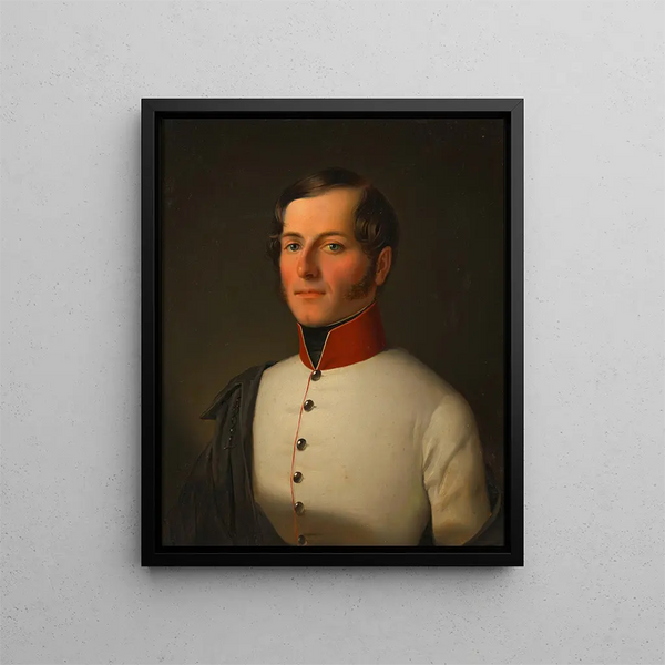 Karl von Rebracha Sous-lieutenant - Franz Eybl — inramlat konstverk på väggen