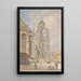 Tour nord de la cathédrale Saint-Étienne de Vienne - Franz Kopallik — inramlat konstverk på väggen