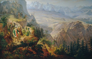Franz Krammer - Kaiser Maximilian I auf der Steinbockjagd.webp