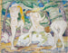 nakna kvinnor som badar - Franz Marc — vy av konstverket
