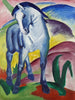 den blå hästen I - Franz Marc — vy av konstverket