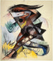 Caliban - Franz Marc — vy av konstverket