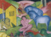 Le Rêve - Franz Marc — vy av konstverket