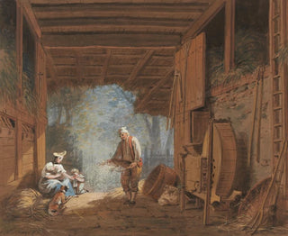 Franz Niklaus Knig - Bauernfamilie im Tenn.webp
