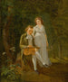 porträttet av Jean Frédéric Dostervald 1773-1850 och hans maka Rose-Marie Alexandrine Divernois - Franz Niklaus König — vy av konstverket