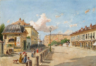 Franz Reinhold - Die Mariahilfer Linie in Wien.webp