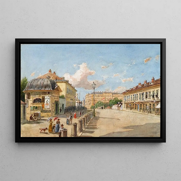 Franz Reinhold - Die Mariahilfer Linie in Wien.webp