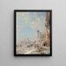 Pont de paille Riva Schiavoni Venise - Franz Richard Unterberger — inramlat konstverk på väggen