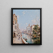 Rio San Girolamo Venise - Franz Richard Unterberger — inramlat konstverk på väggen