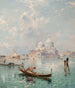 Santa Maria della Salute från Grand Canal - Franz Richard Unterberger — vy av konstverket