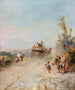 La route de Pompéi - Franz Richard Unterberger — vy av konstverket