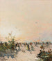 Vue de Venise depuis les jardins publics - Franz Richard Unterberger — vy av konstverket