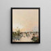Vue de Venise depuis les jardins publics - Franz Richard Unterberger — inramlat konstverk på väggen