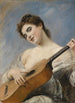 La joueuse de guitare - Franz Russ le Jeune — vy av konstverket