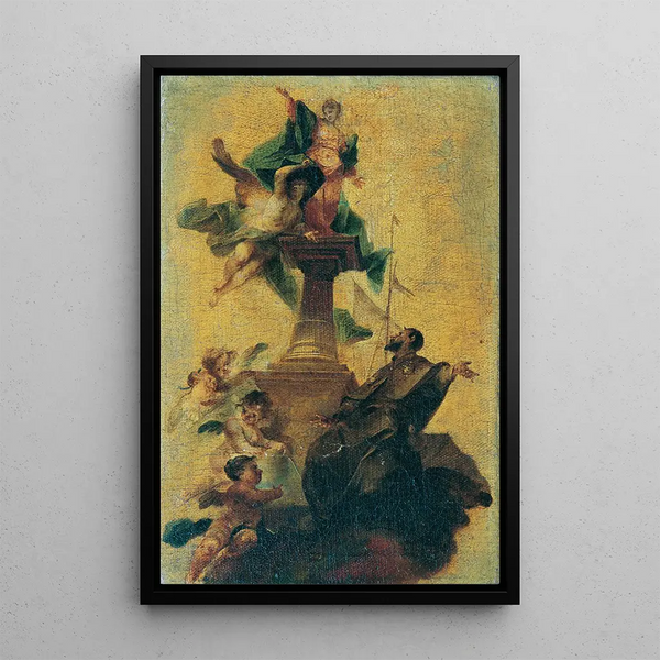 Franz Sigrist the elder - Der heilige Jacobus major und der Glaube.webp