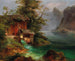 Moulin vid Hallstätter See - Franz Steinfeld — vy av konstverket