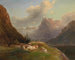 Salzkammergut - Franz Steinfeld — vy av konstverket