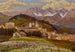 Vue de Kitzbühel - Franz Walde — vy av konstverket