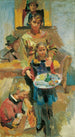 Portrait de la famille Isepp - Franz Wiegele — vy av konstverket