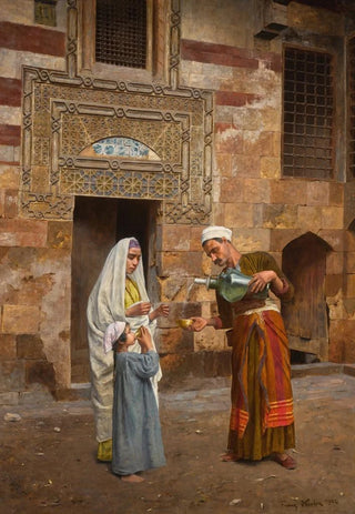 Franz Xaver Kosler - The Water Seller Cairo.webp