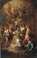 Lapidation de Saint Étienne - Franz Xaver Wagenschein — vy av konstverket