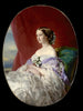 kejsarinnan Eugénie - Franz Xaver Winterhalter — vy av konstverket