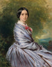 Portrait of Augusta Wichrow - Franz Xaver Winterhalter — vy av konstverket